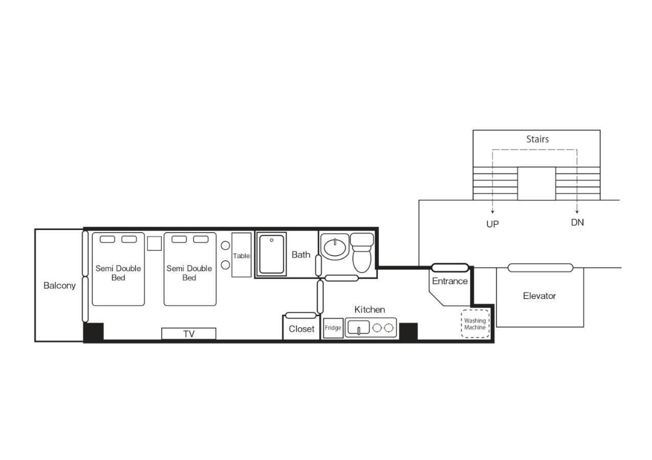 Elizabeth Garden Shinsaibashi Apartman Oszaka Kültér fotó